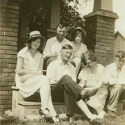 Lammers Children porch ca 1935