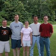 DSCN1013  Frank, Bill, Christine Schroeder, Don, Paul Hoyt