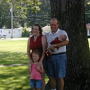 P8150044  Melissa and Shane Ellerbrock with Breanna and Caleb