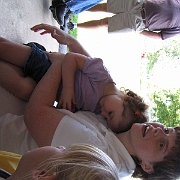 IMG 2979  Carrie Hoyt with her daughter