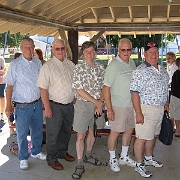 IMG 4043  Tom Hoyt, Ron Hoyt, Jim Hoyt, Bob Schwanzl, and John Neiswender