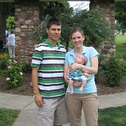 IMG 7835  Jason and Chris (Hoyt) Schroeder and baby Emma