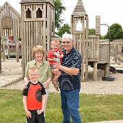 DSC 4757  Lois & Ron Hoyt with Will & Aiden Kuhlman