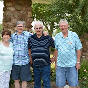 DSC 4800  Ruth (Hoyt) Schroeder, Jim, Ron, and Tom Hoyt