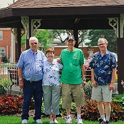 IMG 5222-70  Ron Hoyt, Ruth (Hoyt) Schroeder, Tom Hoyt, and Jim Hoyt