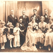Leo and Lucille Burkhart Wedding  Leo and Lucille (Lammers) Burkhart Wedding  September 28, 1932