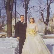 Paul and Ramona Burkhart Wedding  Paul and Romona (Hull) Burkhart Wedding  November 29, 1958